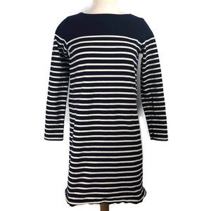 MUJI Heavyweight Cotton Striped Dress